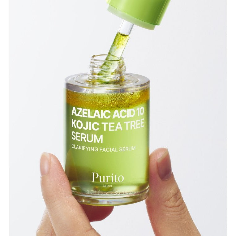 Sérum de ácido azelaico 10, ácido kójico y árbol de té PURITO, 30 mL