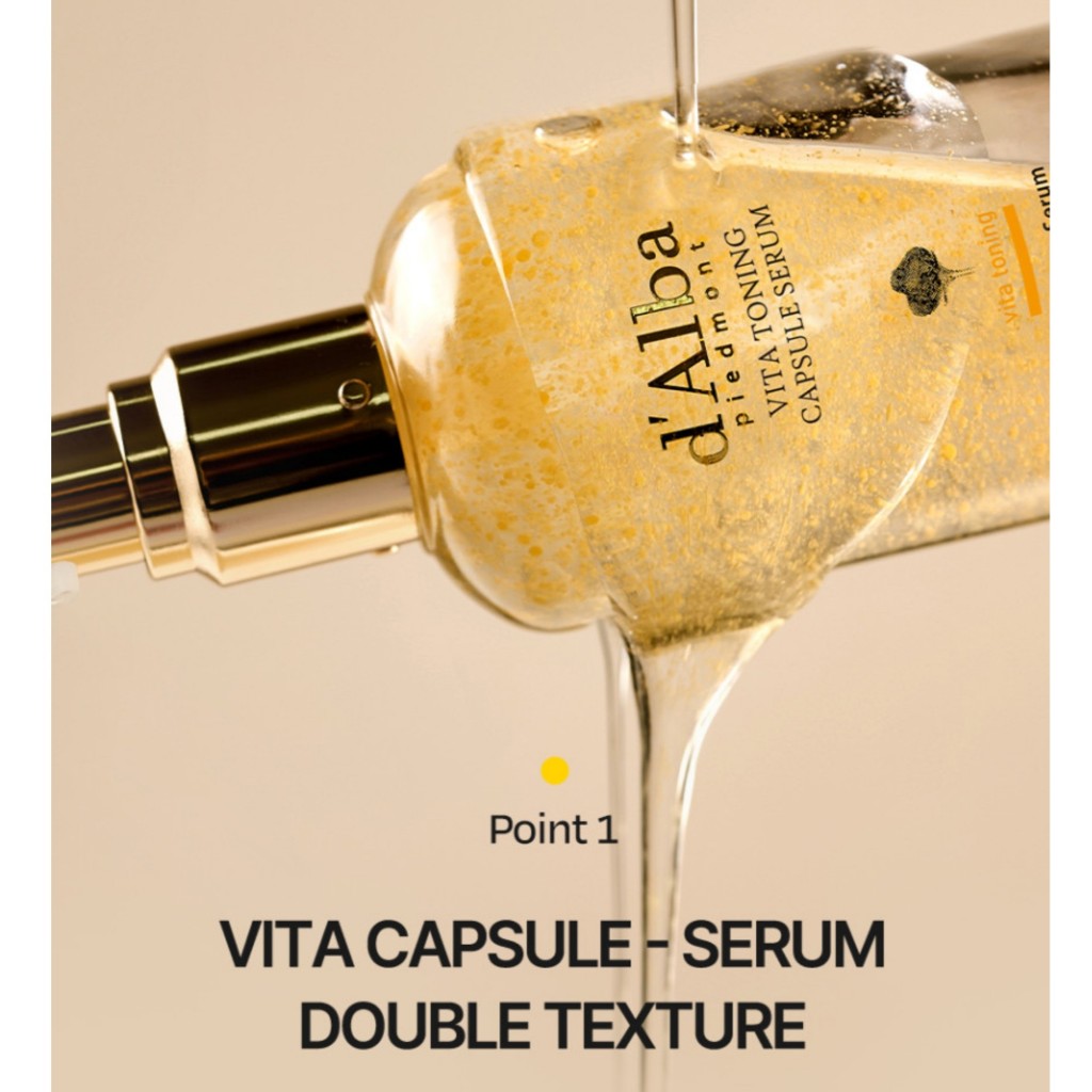 d'Alba Vita Toning Capsule Serum, 100mL