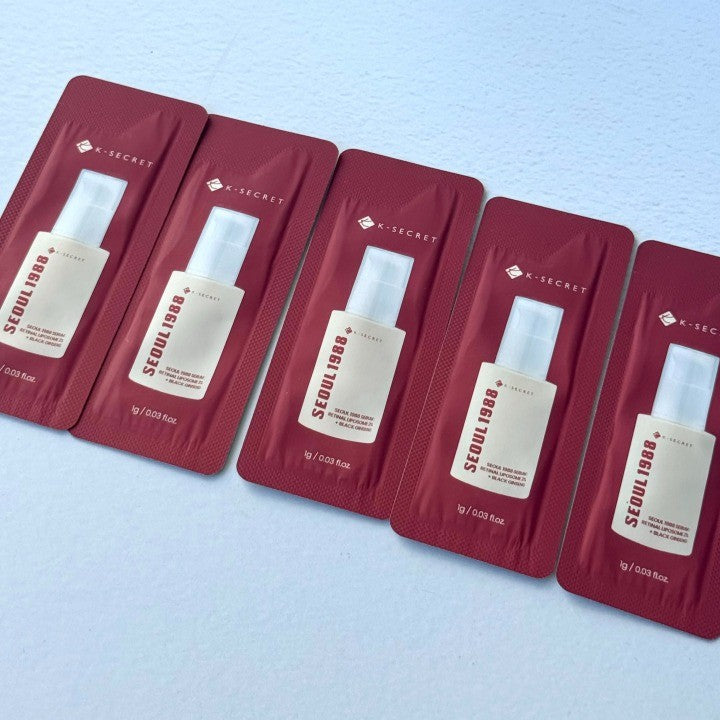 [SAMPLE] K-SECRET SEOUL 1988 Serum : Retinal Liposome 2% + Black Ginseng (5 Pieces)