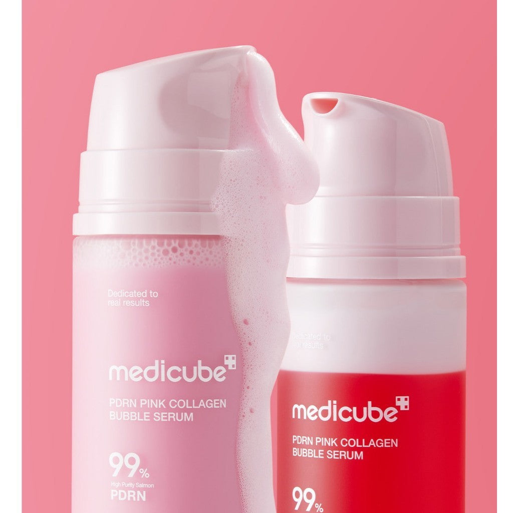 Medicube PDRN Pink Collagen Bubble Serum 95mL