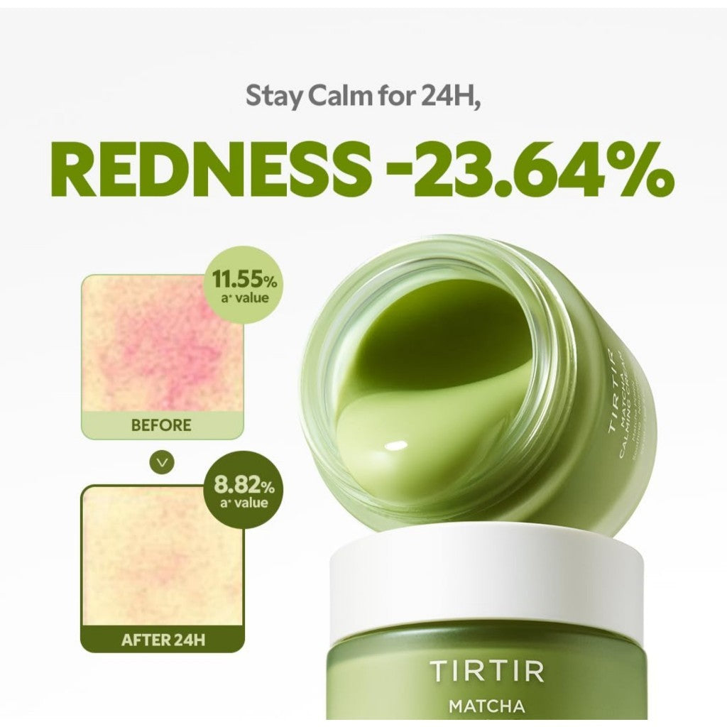 TIRTIR Matcha Calming Cream, 50mL