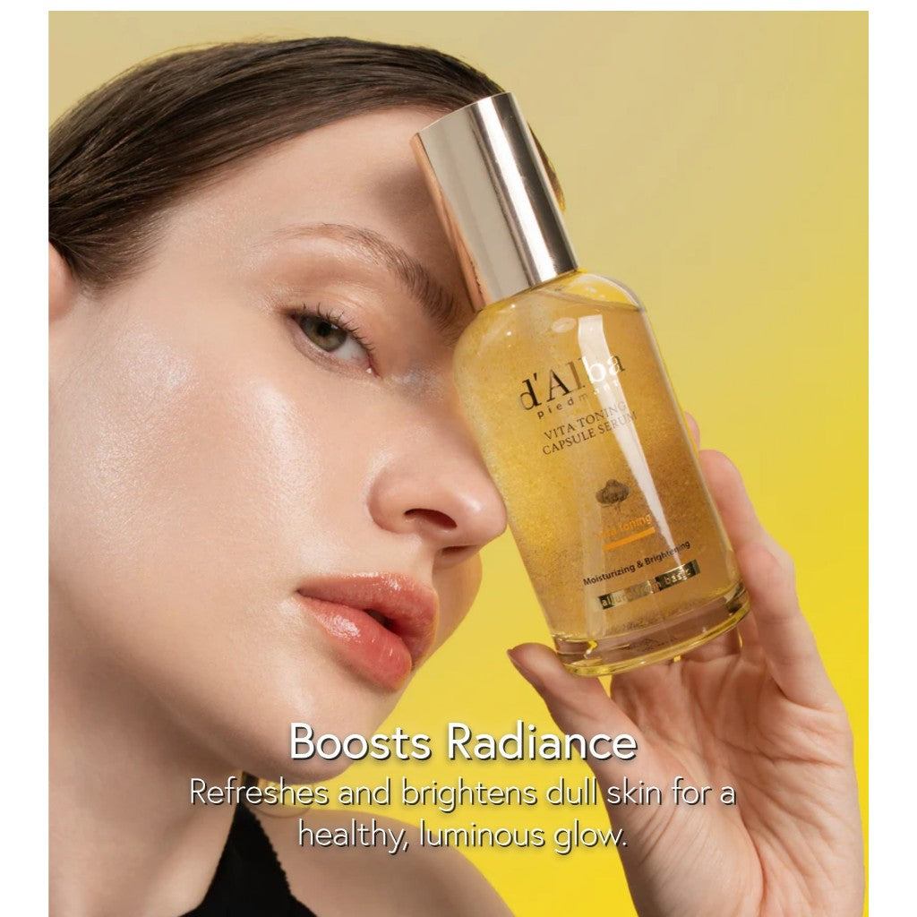 d'Alba Vita Toning Capsule Serum, 100mL