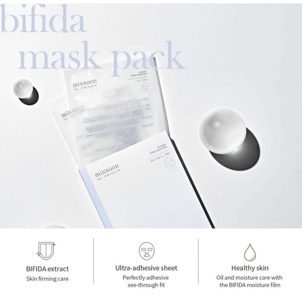 mixsoon Bifida Sheet Mask Pack 1 Sheet