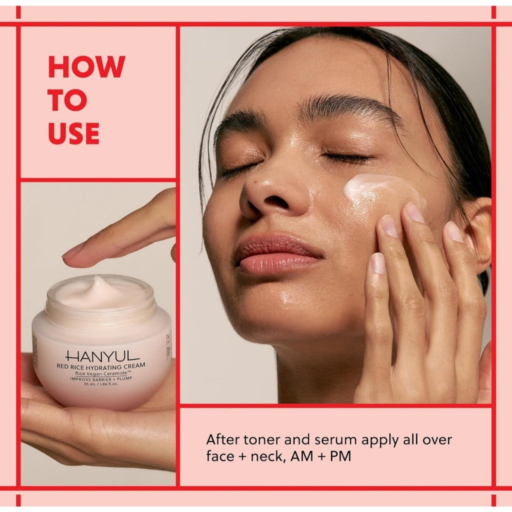 Hanyul Red Rice Hydrating Cream, 55mL