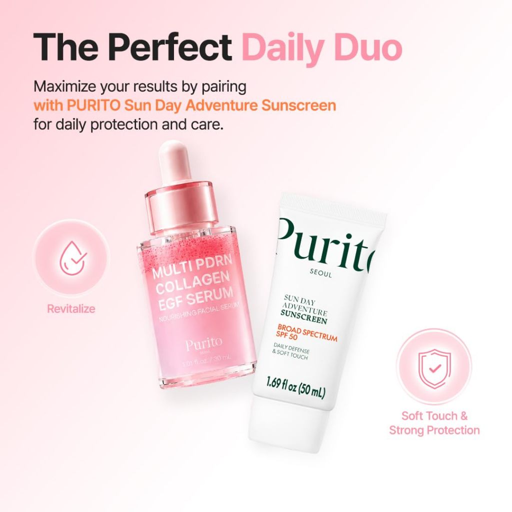 PURITO Multi PDRN Collagen EGF Serum, 30mL