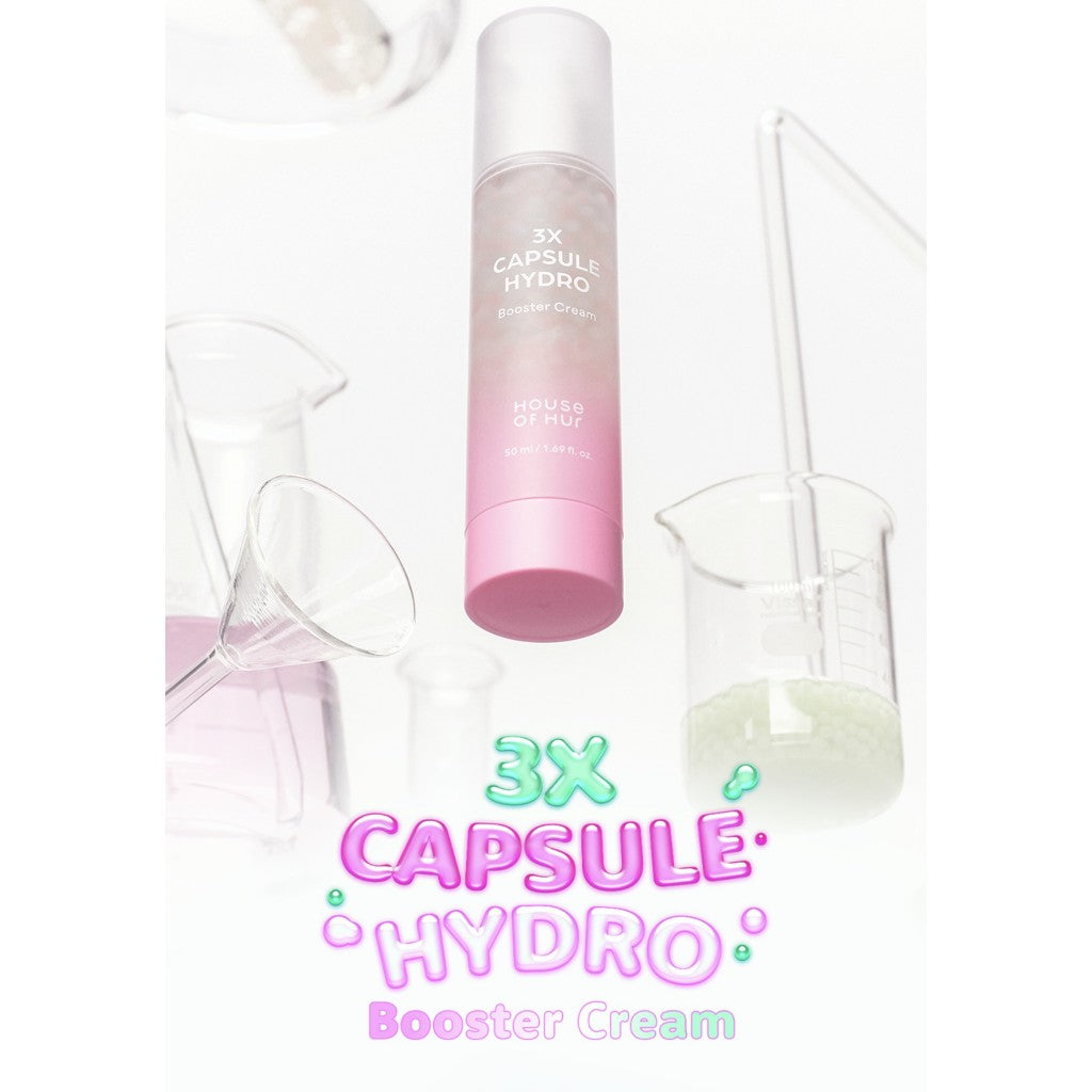 Crema hidratante House of HUR 3x Capsule Hydro Booster, 50 mL