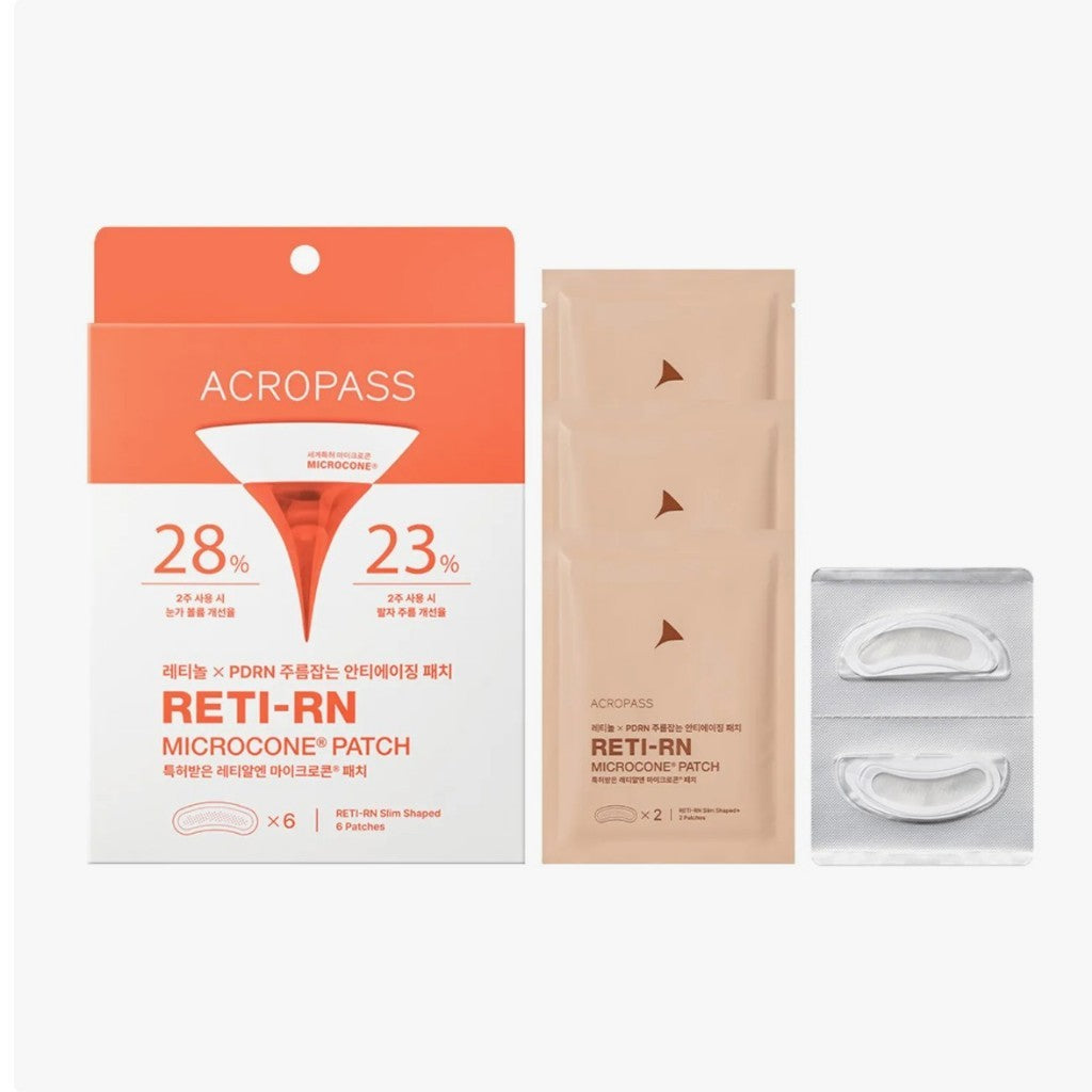 ACROPASS RETI-RN Microcone Patch (2Types) Slim Shaped (6 patches) / T-Shaped (4 patches)