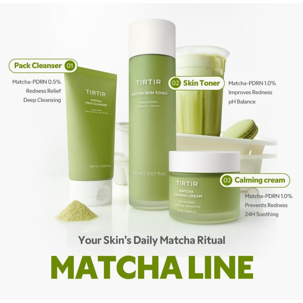 TIRTIR Matcha Calming Cream, 50mL