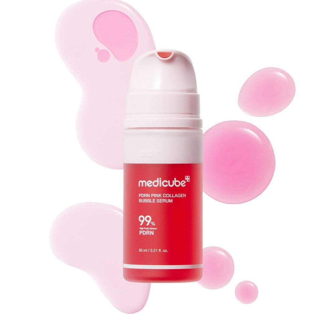 Medicube PDRN Pink Collagen Bubble Serum 95mL
