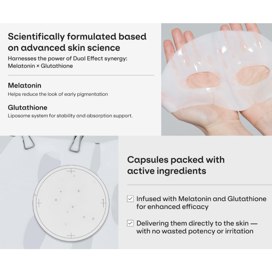 [NUEVO] Mascarilla Dr.nineteen SkinMagnet ( 1 unidad, 4 tipos / HydroB5, Melatathione, Azelaic-Centella, ReDRN )