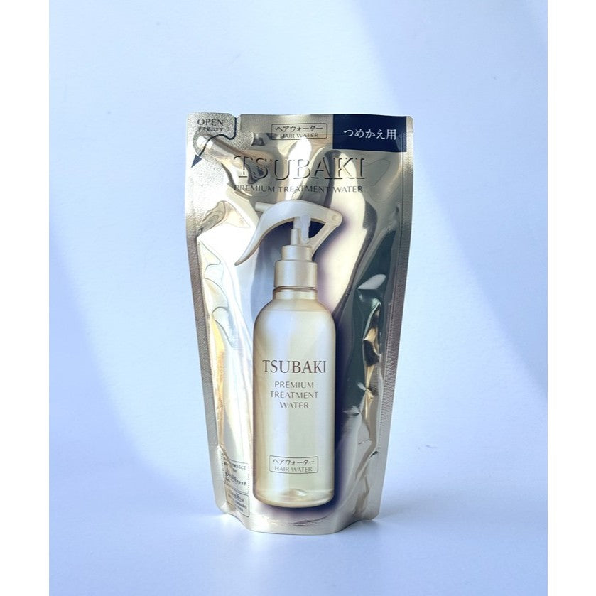 [REFILL] SHISEIDO Tsubaki Premium Repair Hair Mask 150g, Intensive Sampoo 300ml, Water 200ml