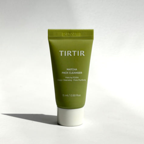 [MINI] Colección TIRTIR Matcha ( 4 tipos / Limpiador 15 ml, Tónico 20 ml, Suero 10 ml, Crema 8 ml )