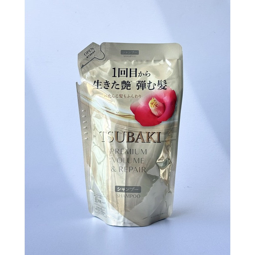[REFILL] SHISEIDO Tsubaki Premium Repair Hair Mask 150g, Intensive Sampoo 300ml, Water 200ml