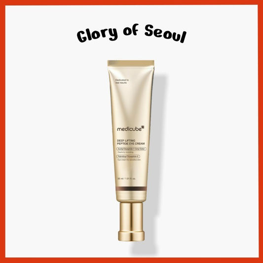 MEDICUBE Deep Lifting Peptide Eye Cream, 30ml (2 Options) │ PREVIOUS Version / RENEWED Version