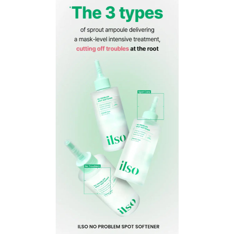 ILSO No Problem Spot Softener + Skin Wrap Cotton Pad Set