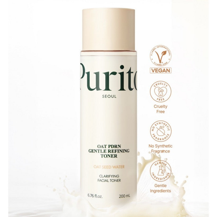 PURITO Oat PDRN Gentle Refining Toner, 200mL