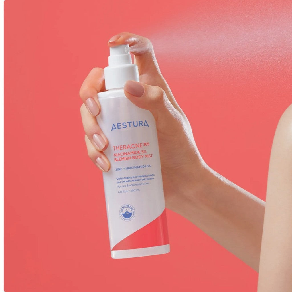 AESTURA Theracne365 Niacinamida 5% Bruma Corporal para Imperfecciones 200ml