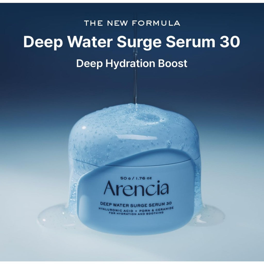 Sérum hidratante Arencia Deep Water Surge, 30 ml / Sérum Deep Water Surge 30, 50 g