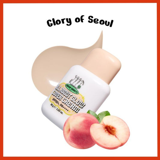 CHASIN' RABBITS All About Glow Cover Cream, 35g | SPF50+ PA++++
