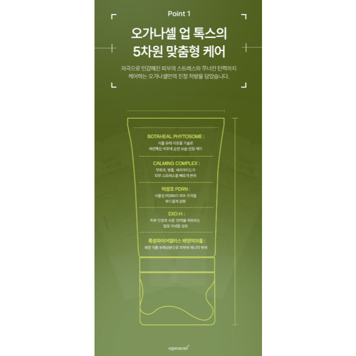 OGANACELL GANACELL DERX™ V-MODE CALMING UP, 120ml / Recambio