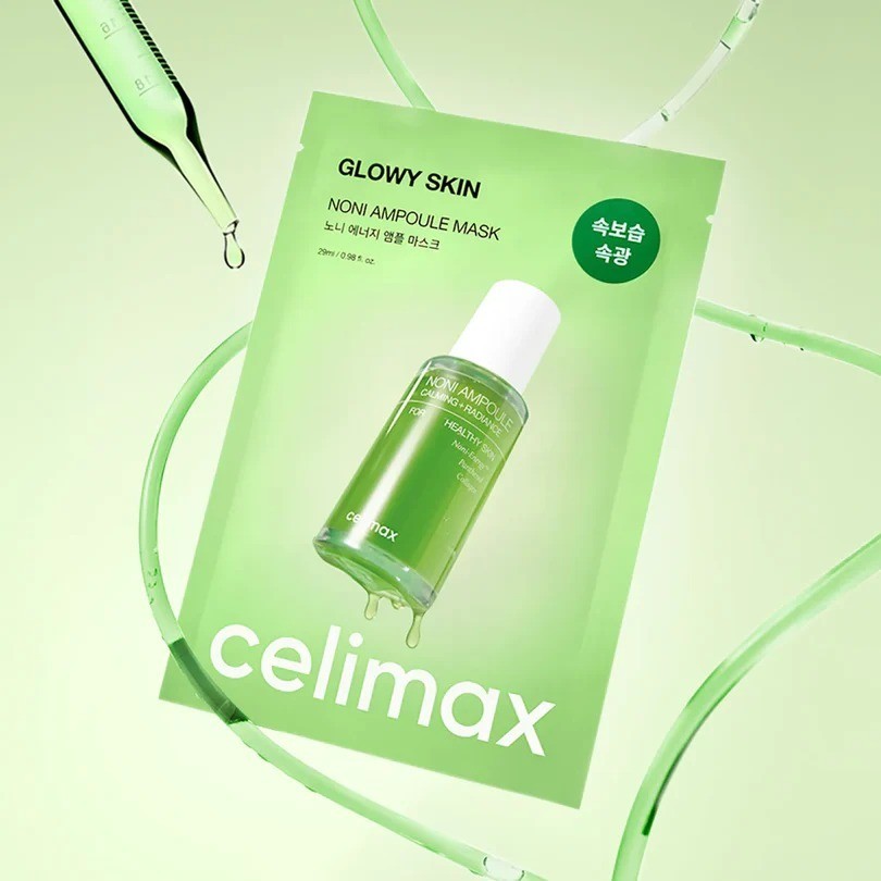 CELIMAX Glowy Skin Noni Ampoule Mask 2 Options