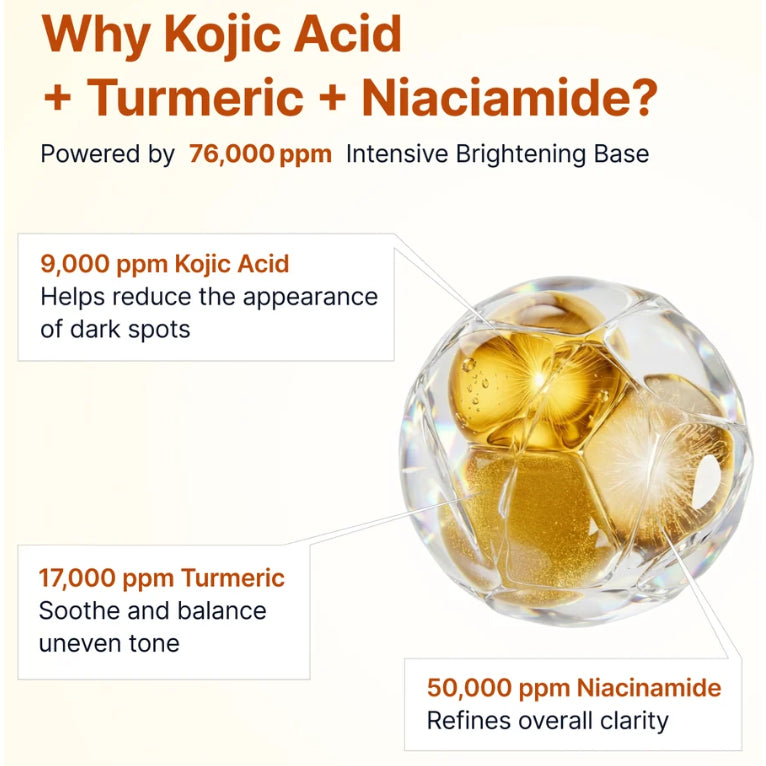 Ampolla Iluminadora de Ácido Kójico y Niacinamida SUNGBOON EDITOR, 40 mL