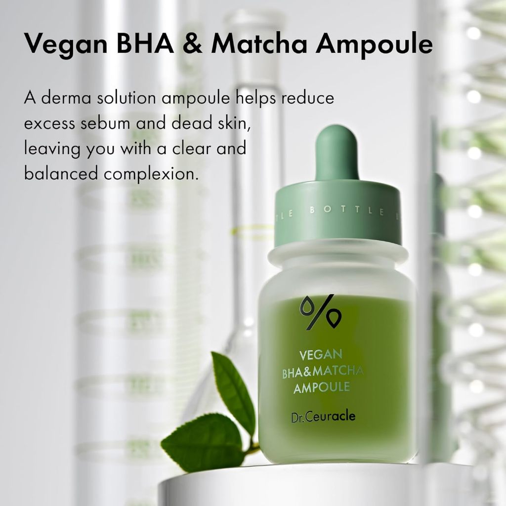 DR.CEURACLE AMPOULE 5 tipos, 30 ml (VEGAN BHA&MATCHA, NIACIN&RICE, AZELAIC10&MADECA, PDRN & RETINOL SHOT, GLUTATHIONE & NMN AMPOULE)