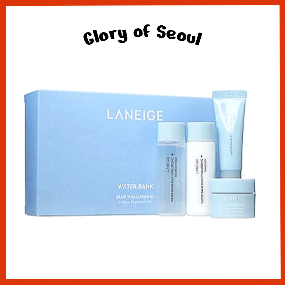 [KIT] LANEIGE Water bank Blue Hyaluronic 4 Step Essential Kit