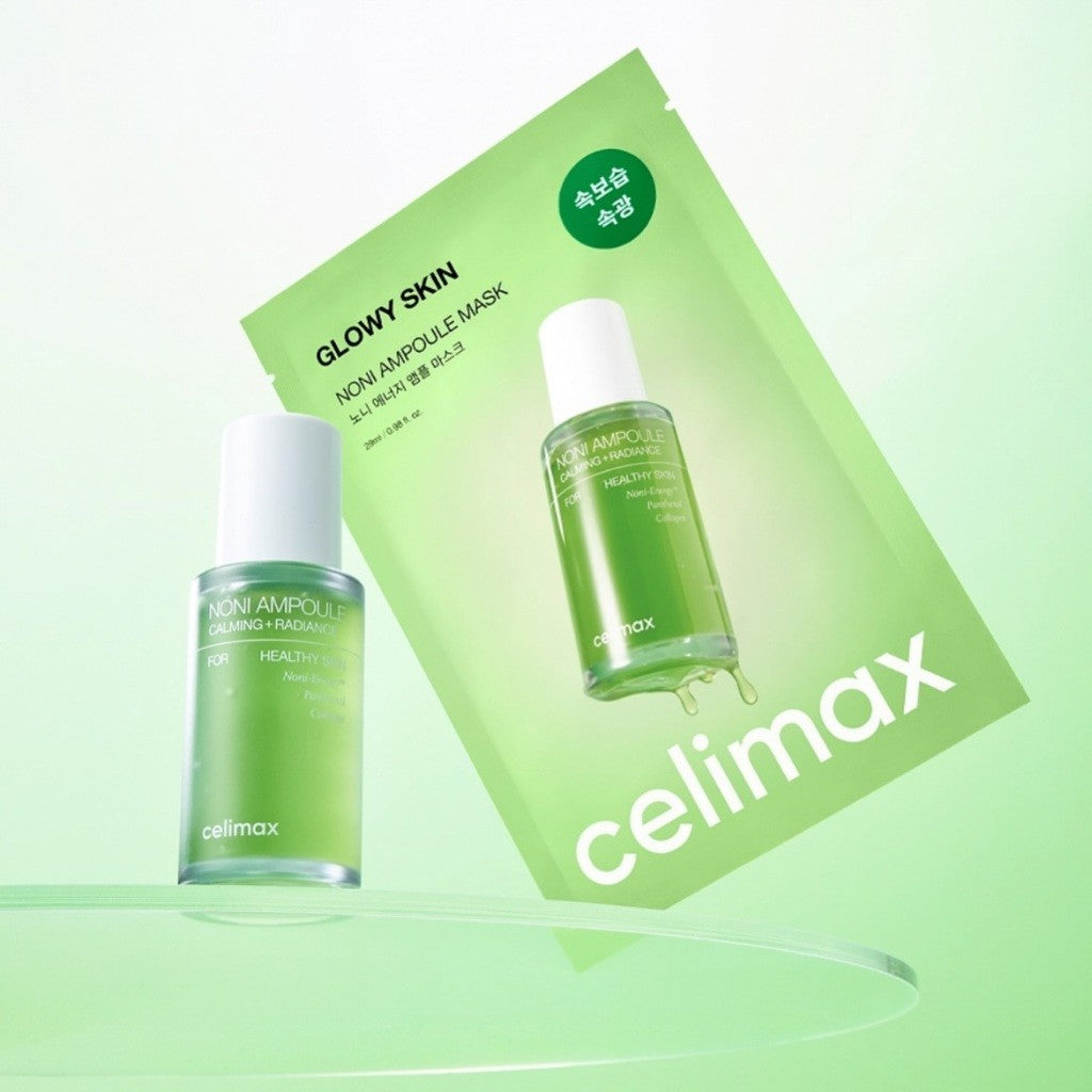 CELIMAX Glowy Skin Noni Ampoule Mask 2 Options
