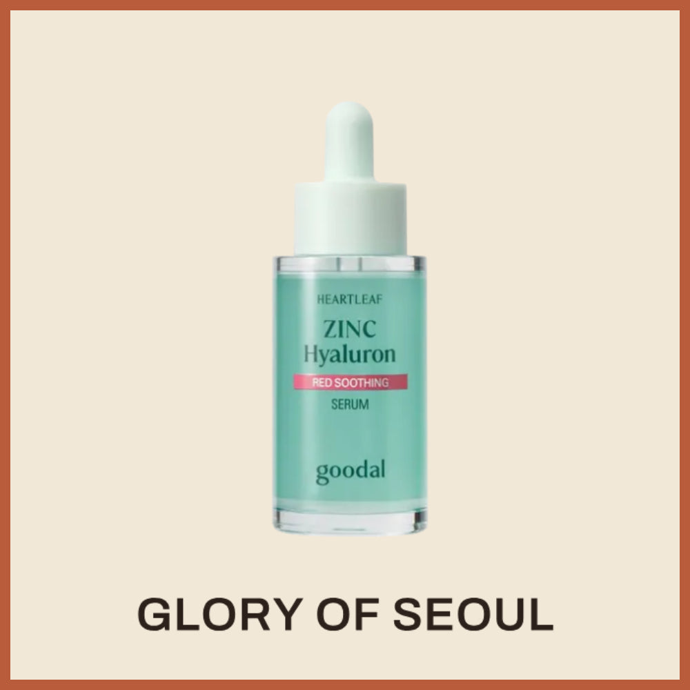 GOODAL HEARTLEAF ZINC Hyaluron Red Soothing Serum / 10ml, 30ml