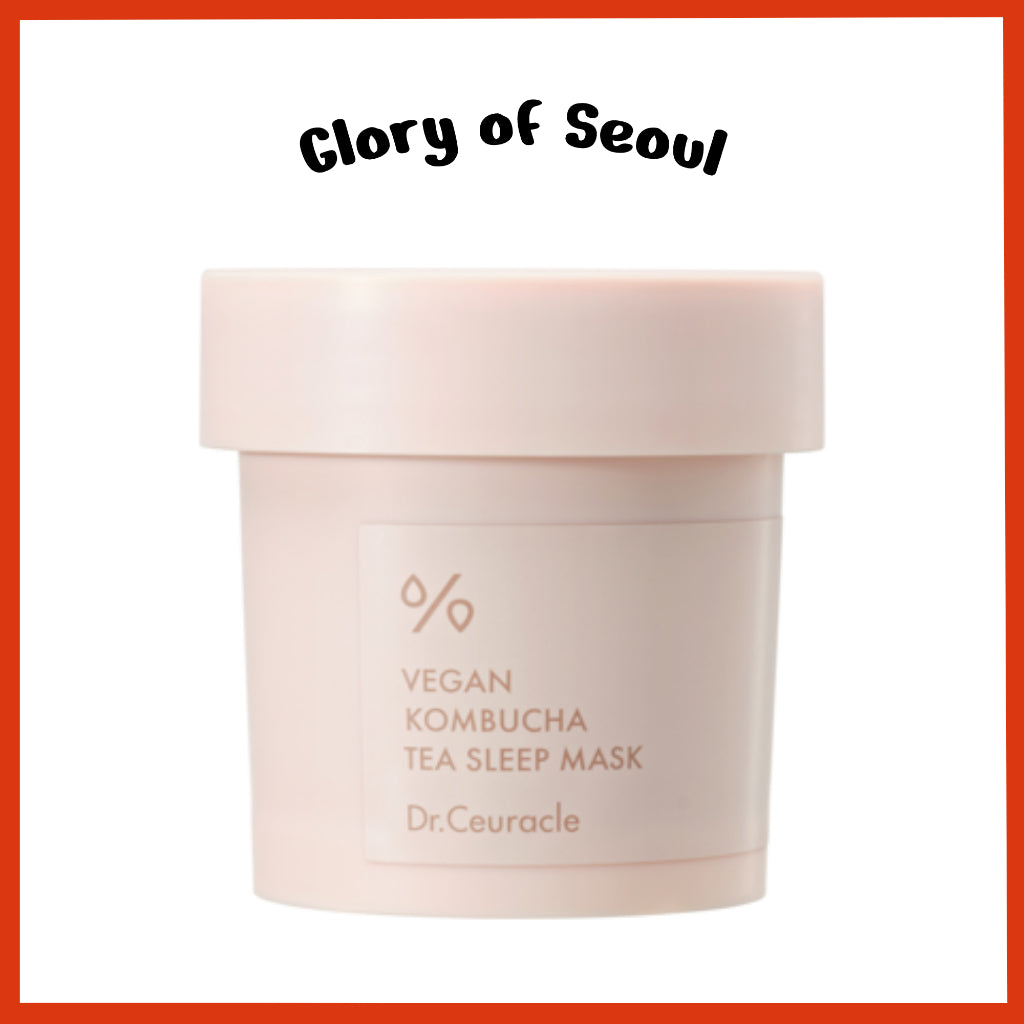 DR.CEURACLE Vegan Kombucha Tea Sleep Mask, 100g