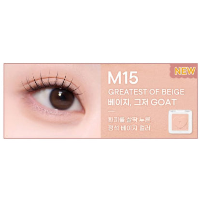 PERIPERA Heart Pocket Single, 2 Colors ( M07 Evenly Ripened Apricot, M15 Greatest Of Beige )