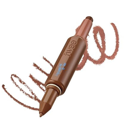 Delineador de labios de doble color de larga duración FWEE 1.2g / 6 colores