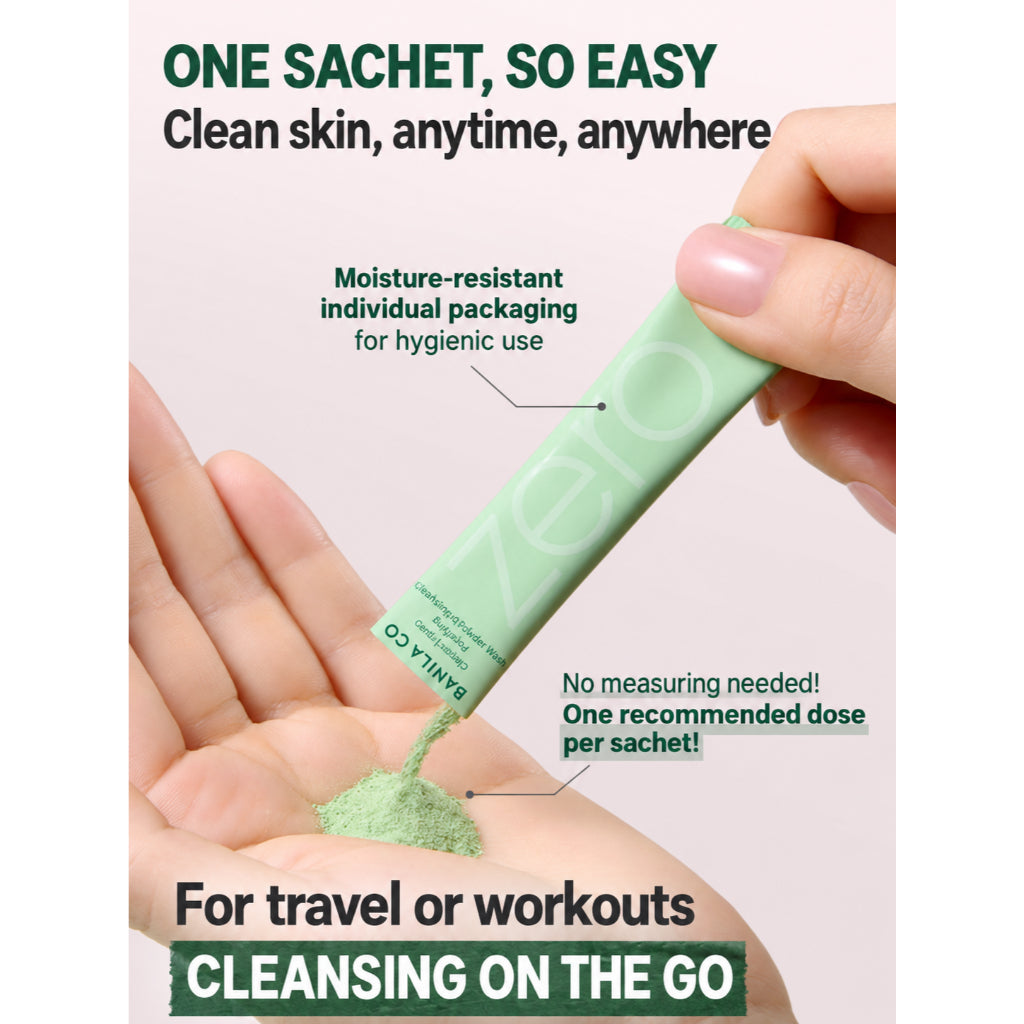 BANILA CO Clean It Zero Matcha Enzyme Powder Wash 1g x 25pcs