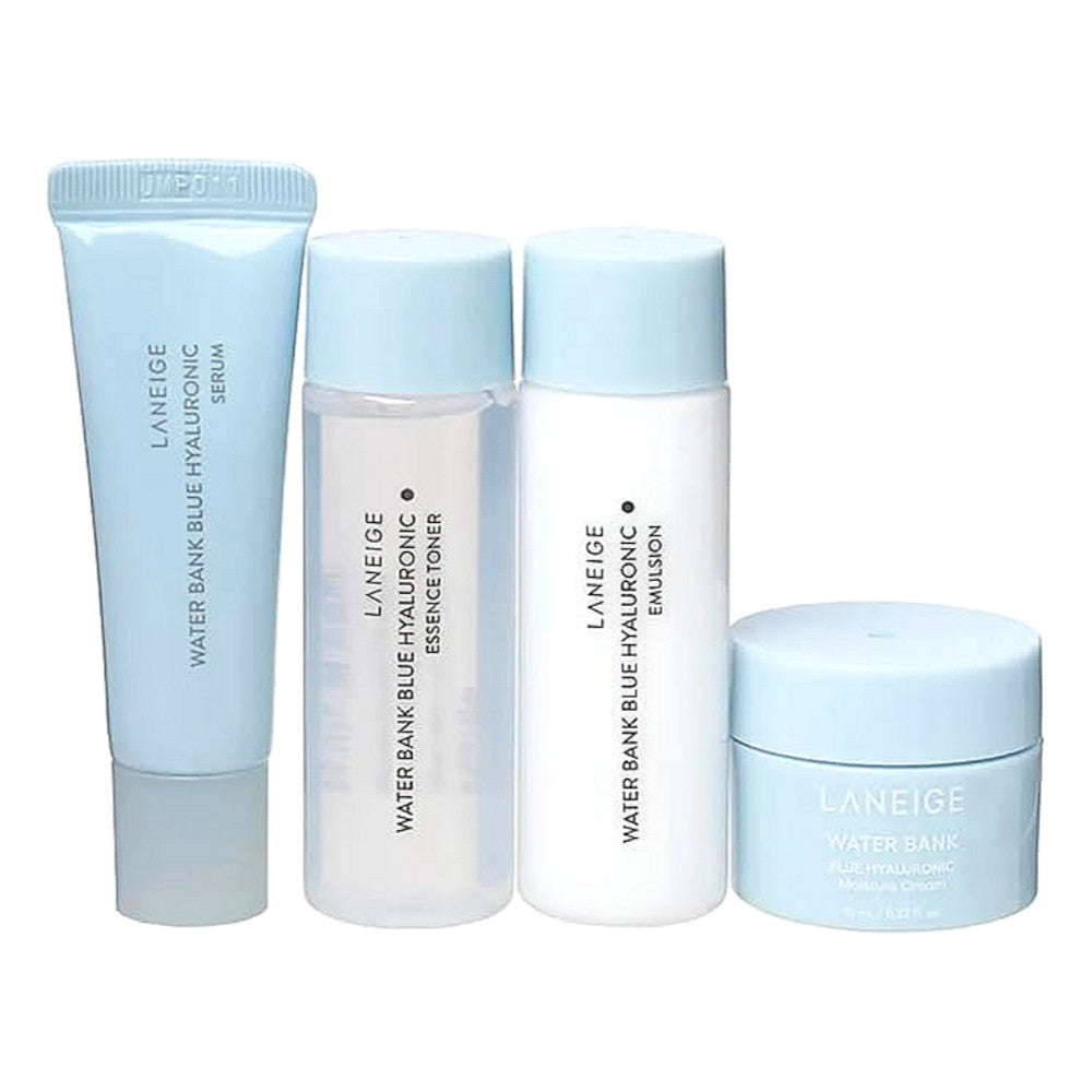[KIT] LANEIGE Water bank Blue Hyaluronic 4 Step Essential Kit
