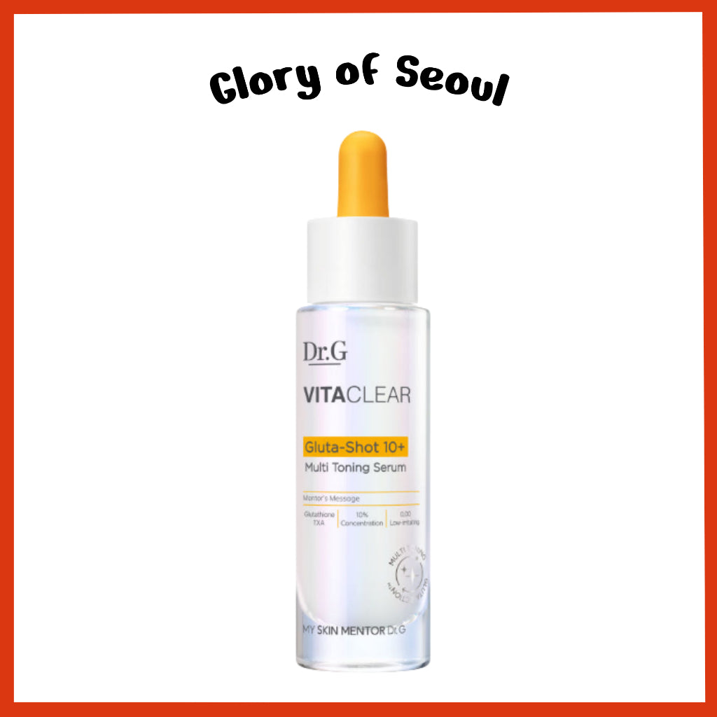 [NUEVO] Dr.G Vita Clear Gluta Shot 10+ Multi Toning Serum, 30mL
