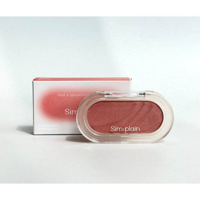 Simplain Gleam On Cheek 2 colores (03 Rose Scotch, 04 Fig Flow)