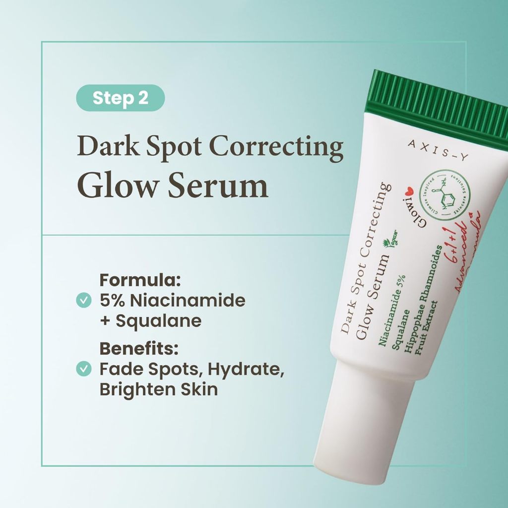AXIS-Y The Mini Glow Trio Set ( Glow Serum 5ml, Toner 12ml, Cream 5ml )
