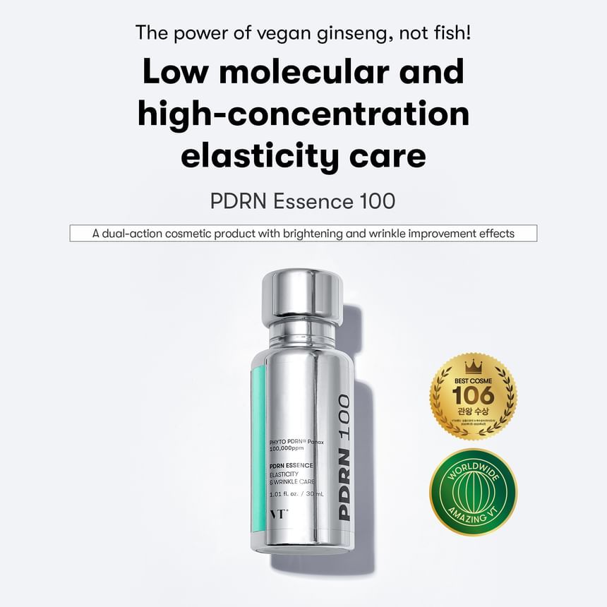 [NUEVO] Kit de prueba VT Glow Essentials (Set mini de 3 piezas) | Reedle Shot 100 30ml + PDRN Essence 100 10ml + PDRN Capsule Cream 100 30ml