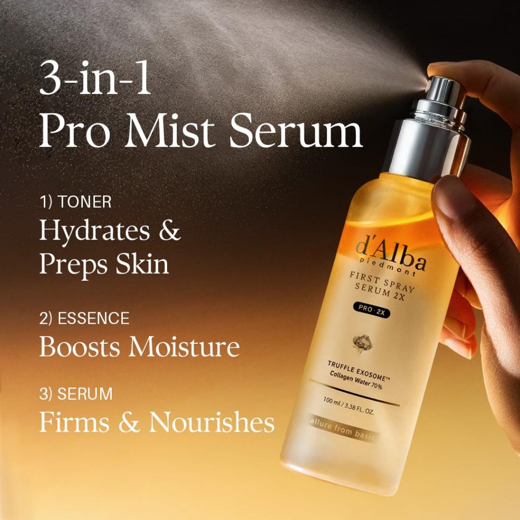 Sérum en spray d'Alba White Truffle First Spray Serum Pro 2X Peptide 120 ml