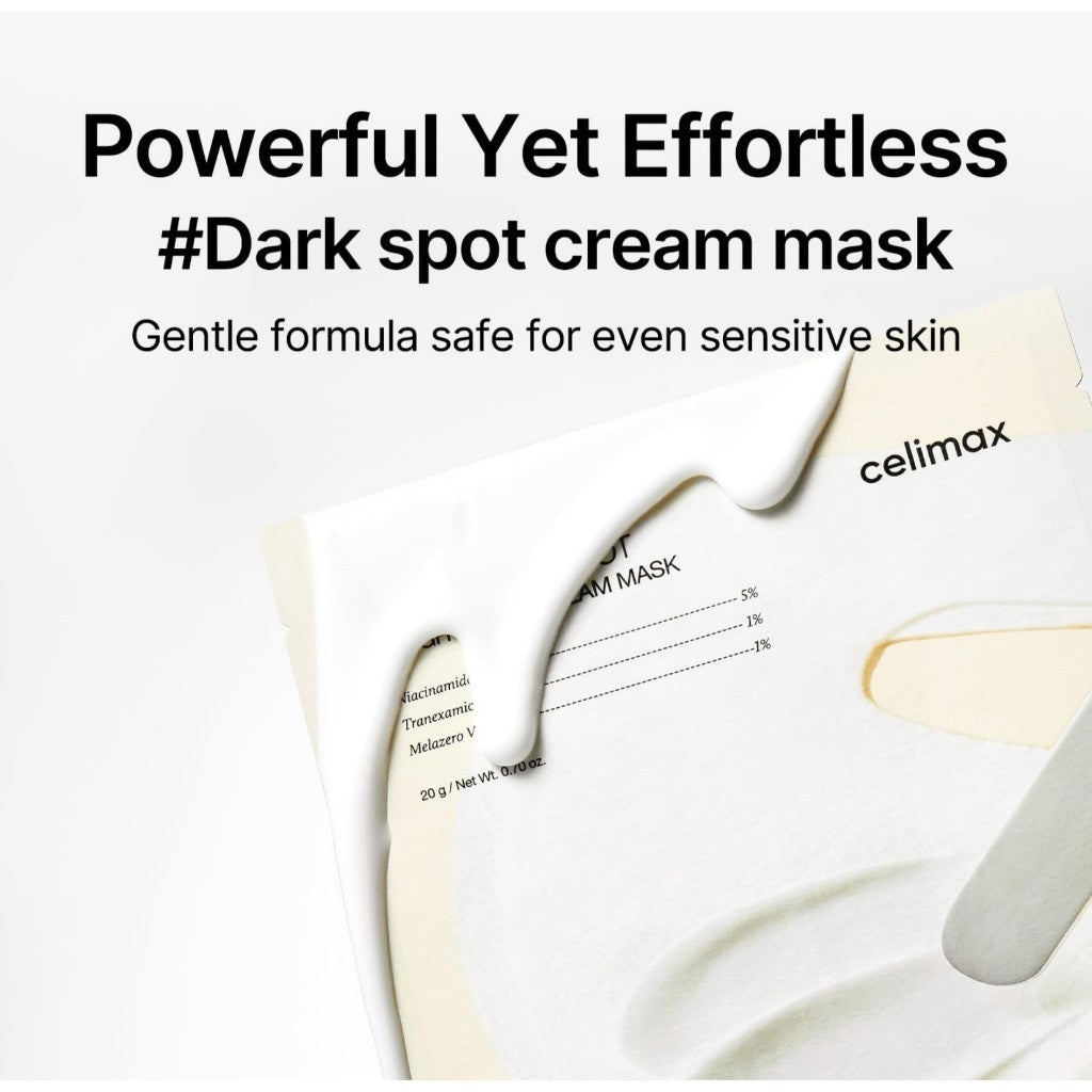 CELIMAX Pore+Dark Spot Brightening Cream Mask 2 Options