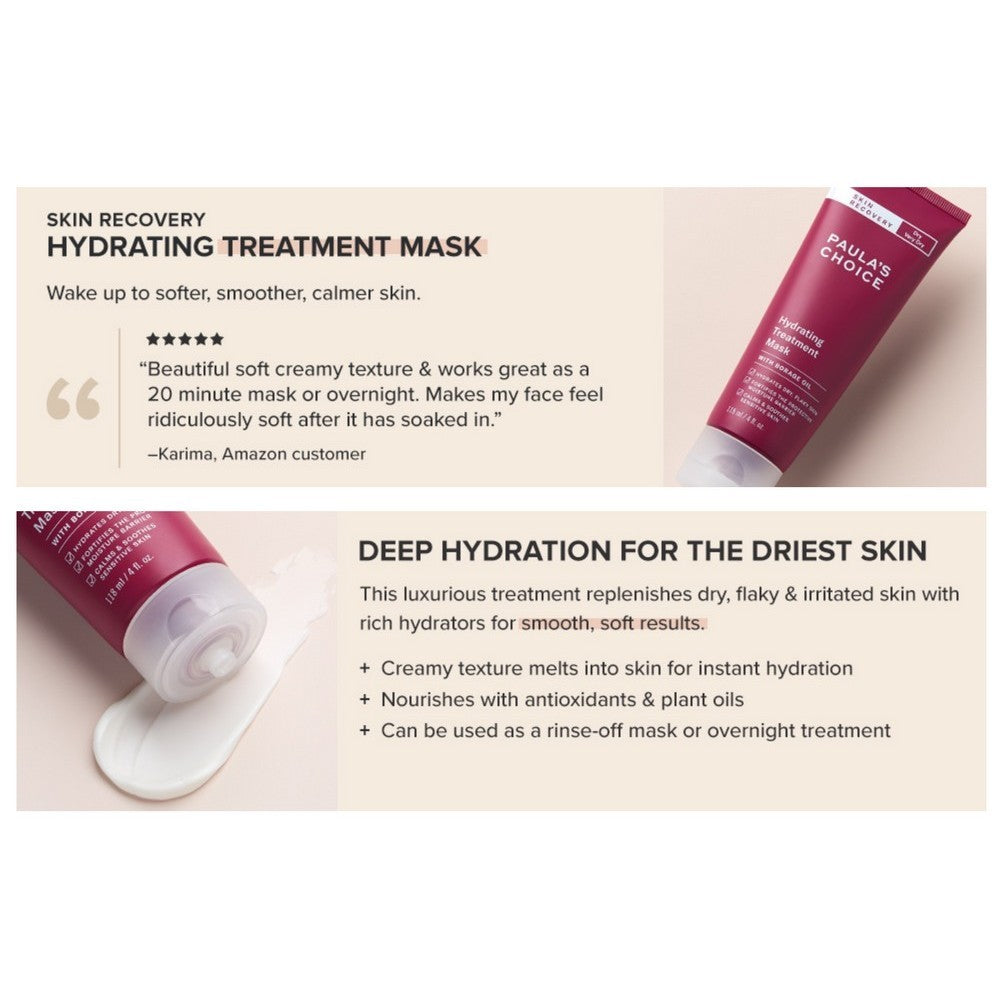 Paula's Choice Skin Recovery Hydrating Treatment Face Mask 118ml