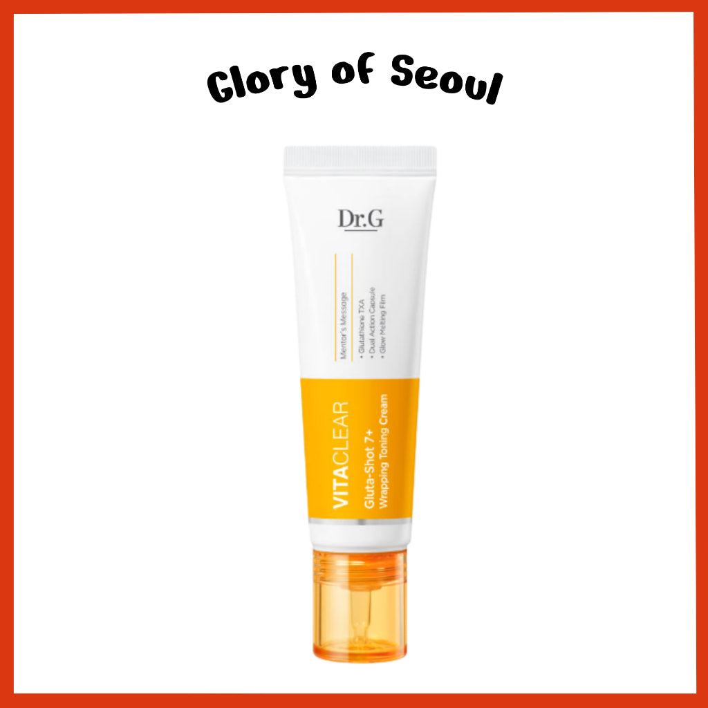 [NUEVO] Dr.G Vita Clear Gluta Shot 7+ Crema Tonificante Wrapping, 50ml