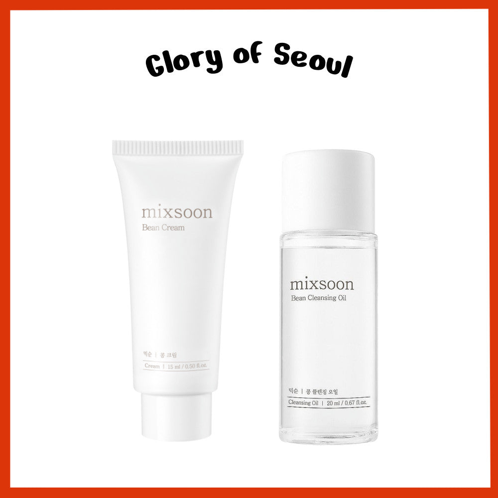 [MINI] MIXSOON Bean Cream 15ml / Bean Cleansing Oil 20ml (2 Options)