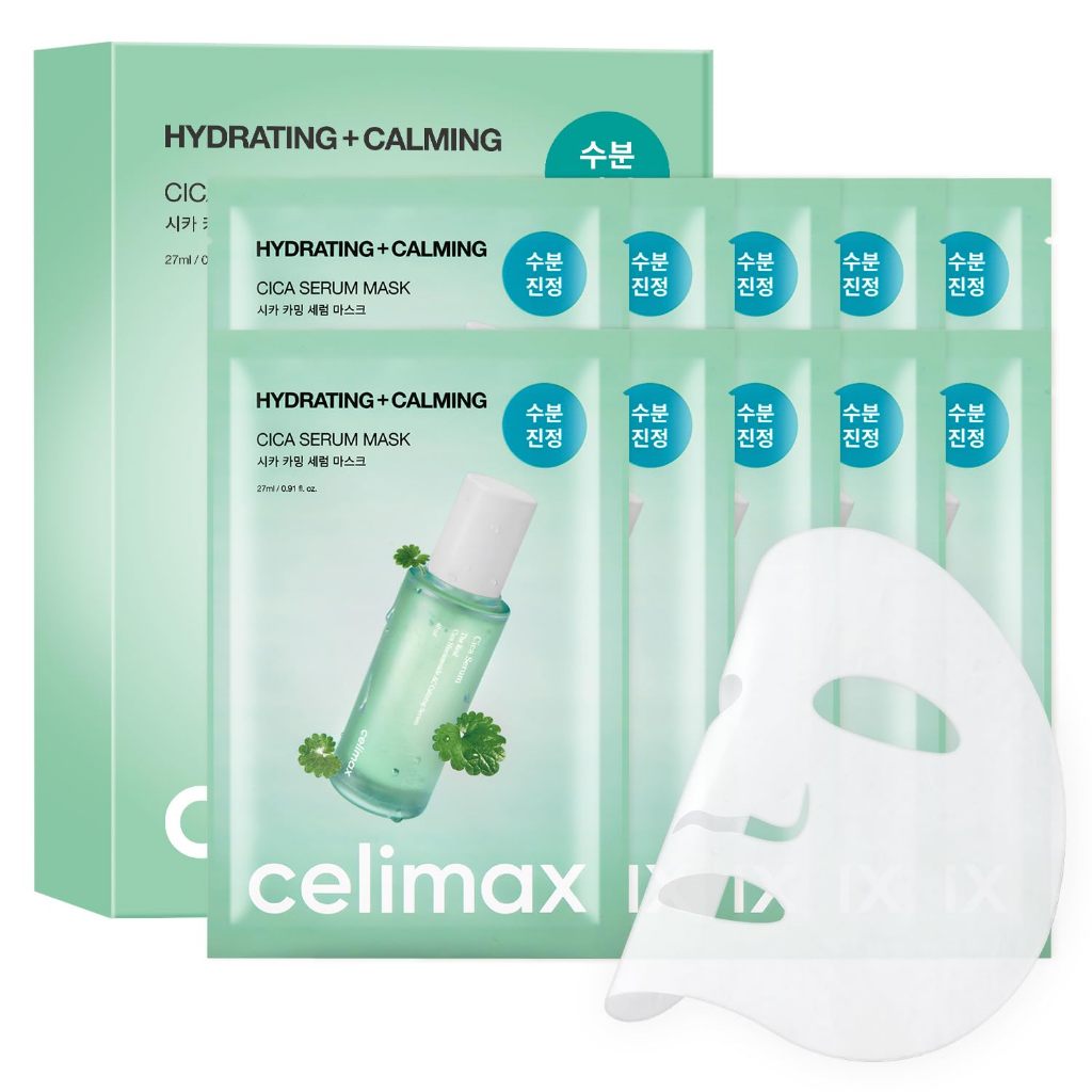 Celimax Hydrating Calming Cica Serum Mask | 2 Options