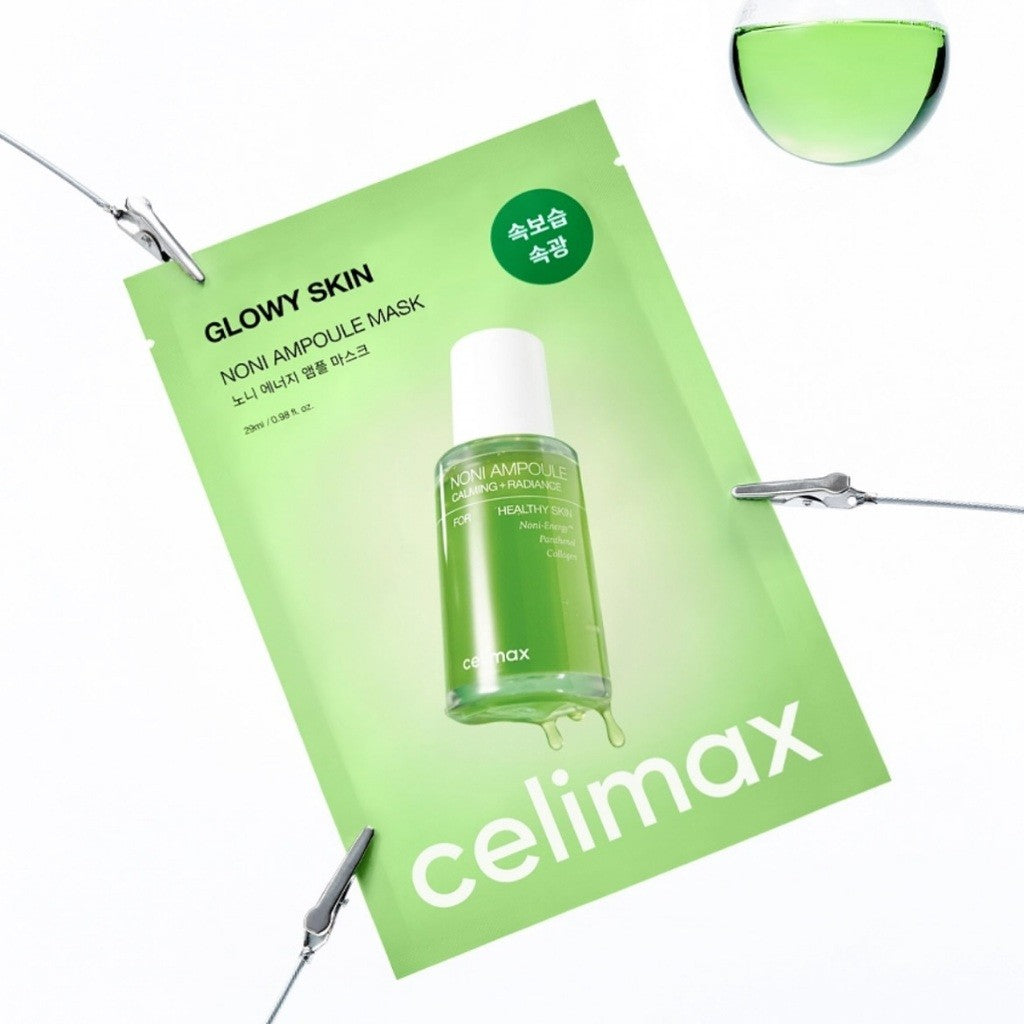 CELIMAX Glowy Skin Noni Ampoule Mask 2 Options