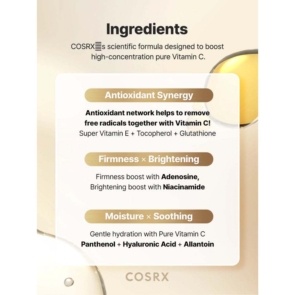 [RENEWED] COSRX The Vitamin C 13 / Advanced C 23 Serum, 20ml