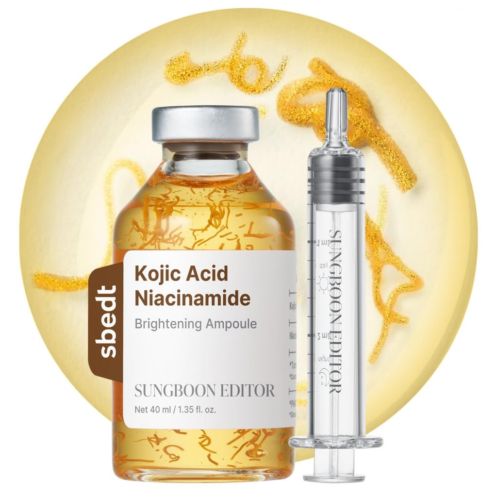 Ampolla Iluminadora de Ácido Kójico y Niacinamida SUNGBOON EDITOR, 40 mL