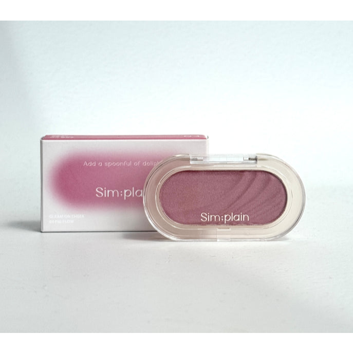 Simplain Gleam On Cheek 2 colores (03 Rose Scotch, 04 Fig Flow)