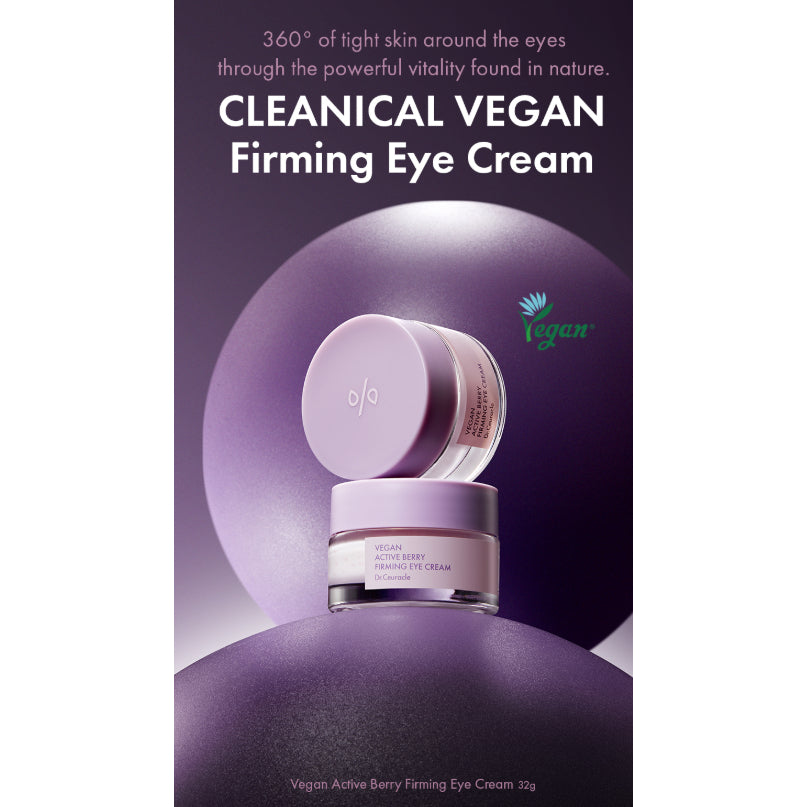 Crema reafirmante para ojos DR.CEURACLE Vegan Active Berry, 32g